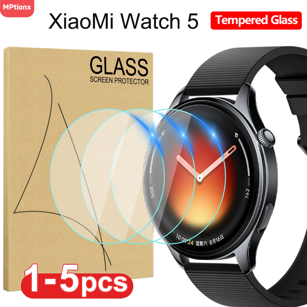 Watch Face Protector - Vidrio templado para Xiaomi Watch 5
