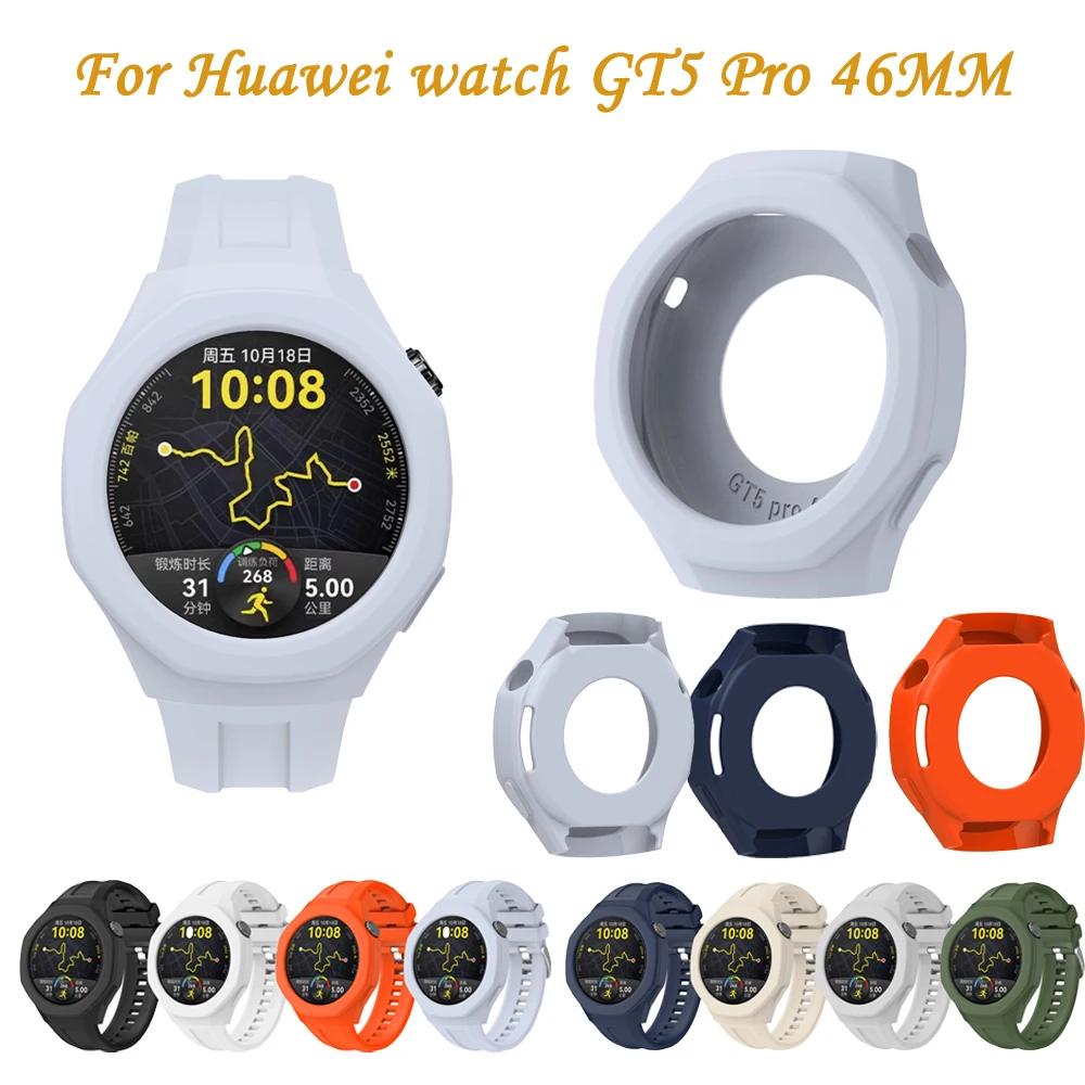 Garmin Smartwatch Accessories - Funda de silicona para reloj Huawei
