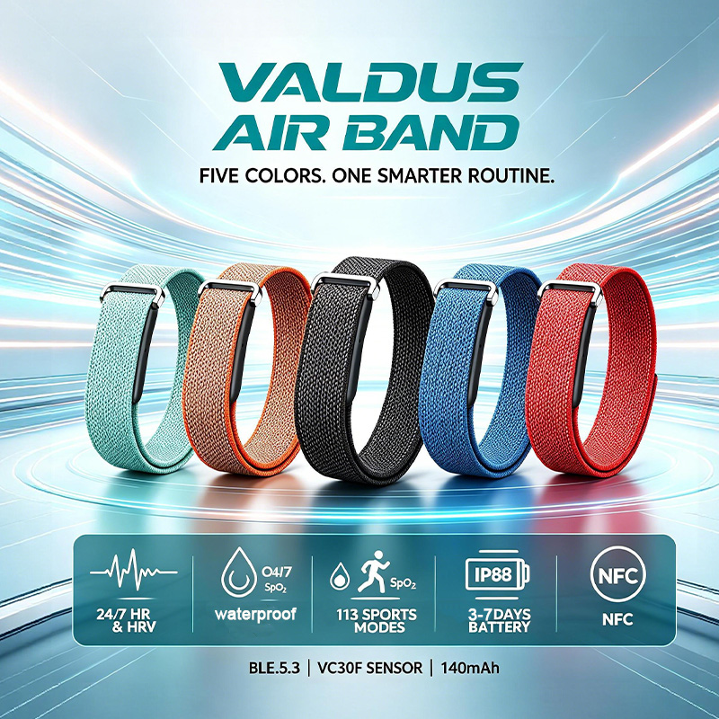 Smartwatch Nexus - Pulsera Inteligente VALDUS Air Band para