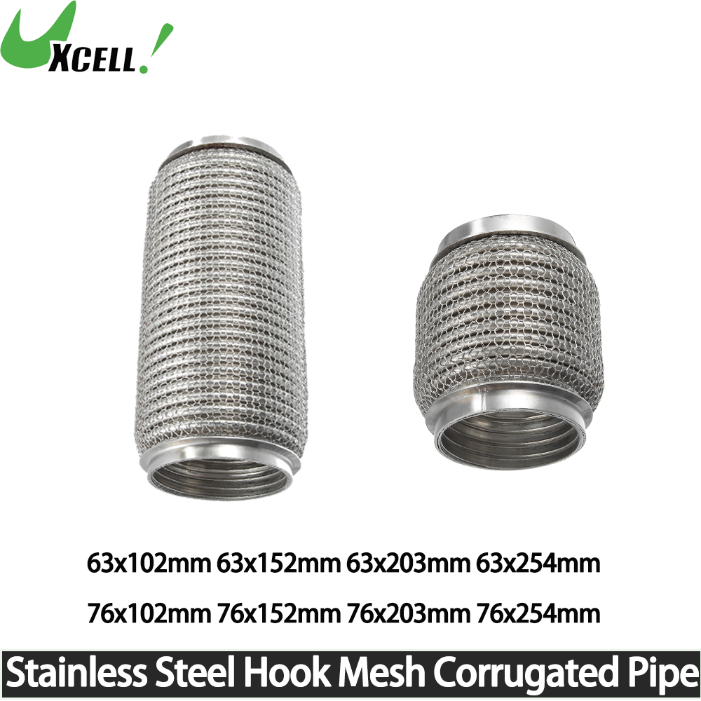 Stainless Mesh Band - Tubo Flexible de Escape para Auto