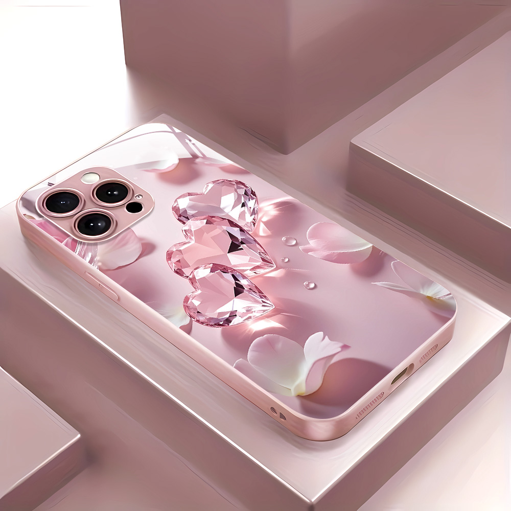 Screen Protector Film - Funda de vidrio templado con mariposa