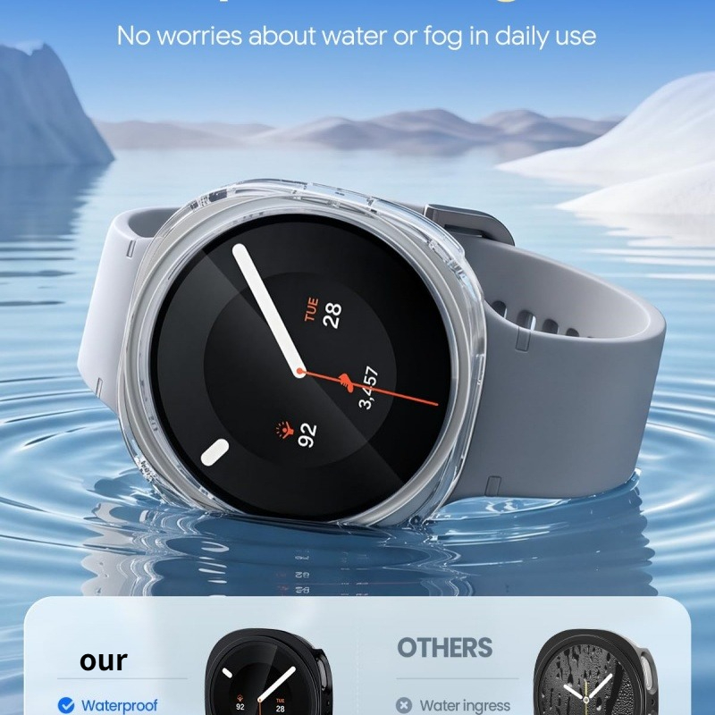 Samsung Smartwatch Accessories - Protector de Pantalla de Vidrio Templado